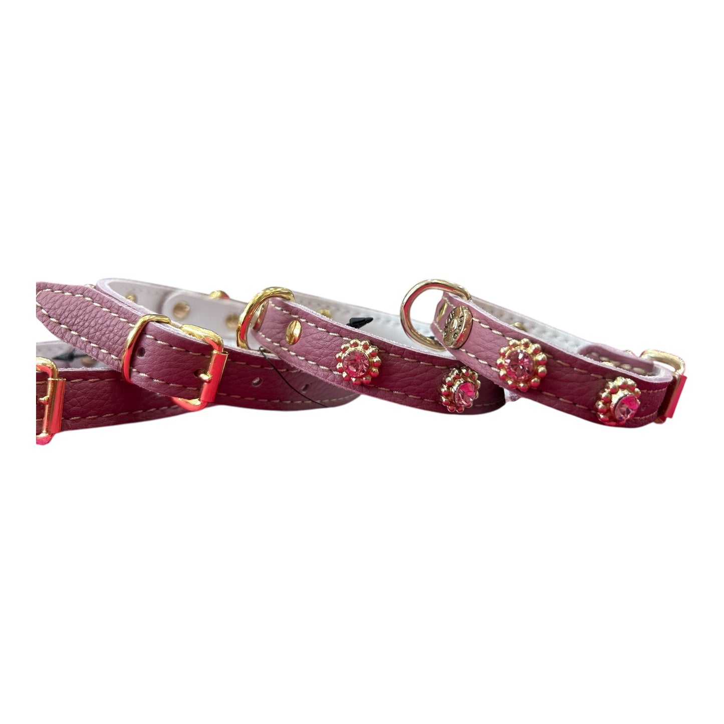Collare strass Rosa Antico