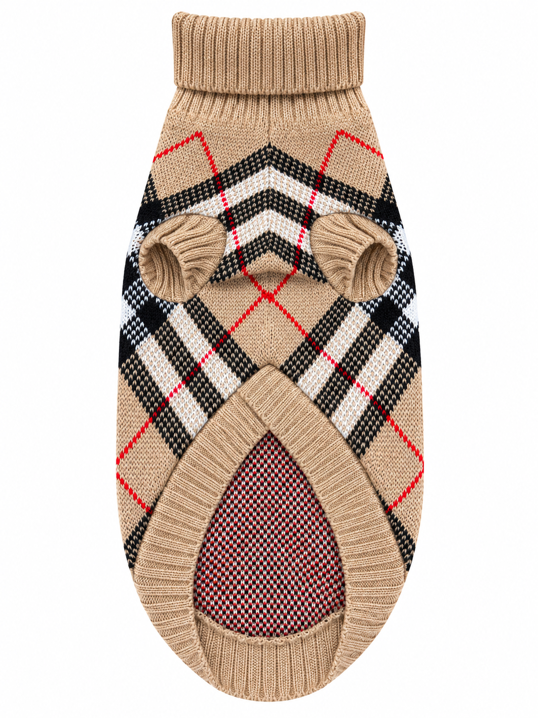 Pull Jacquard Tartan