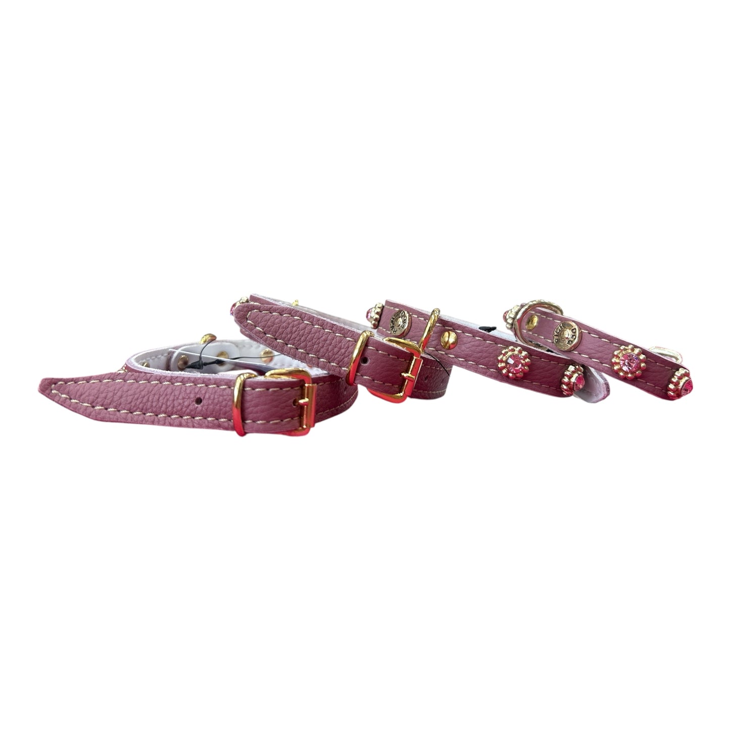 Collare strass Rosa Antico