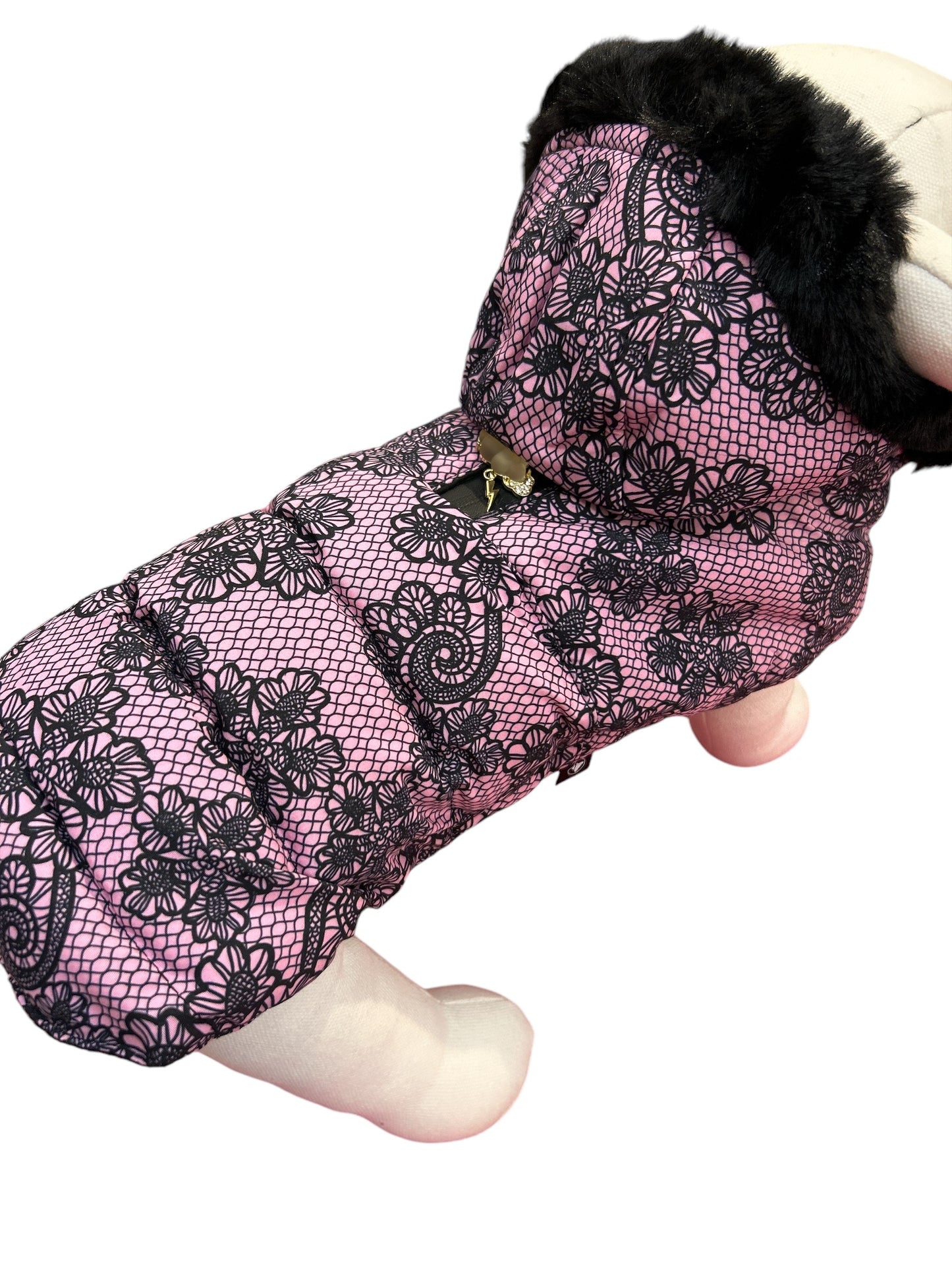 Cappottino Lacy Rosa