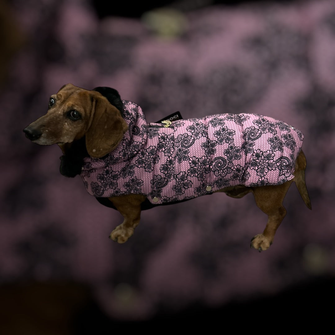Cappottino Lacy Rosa