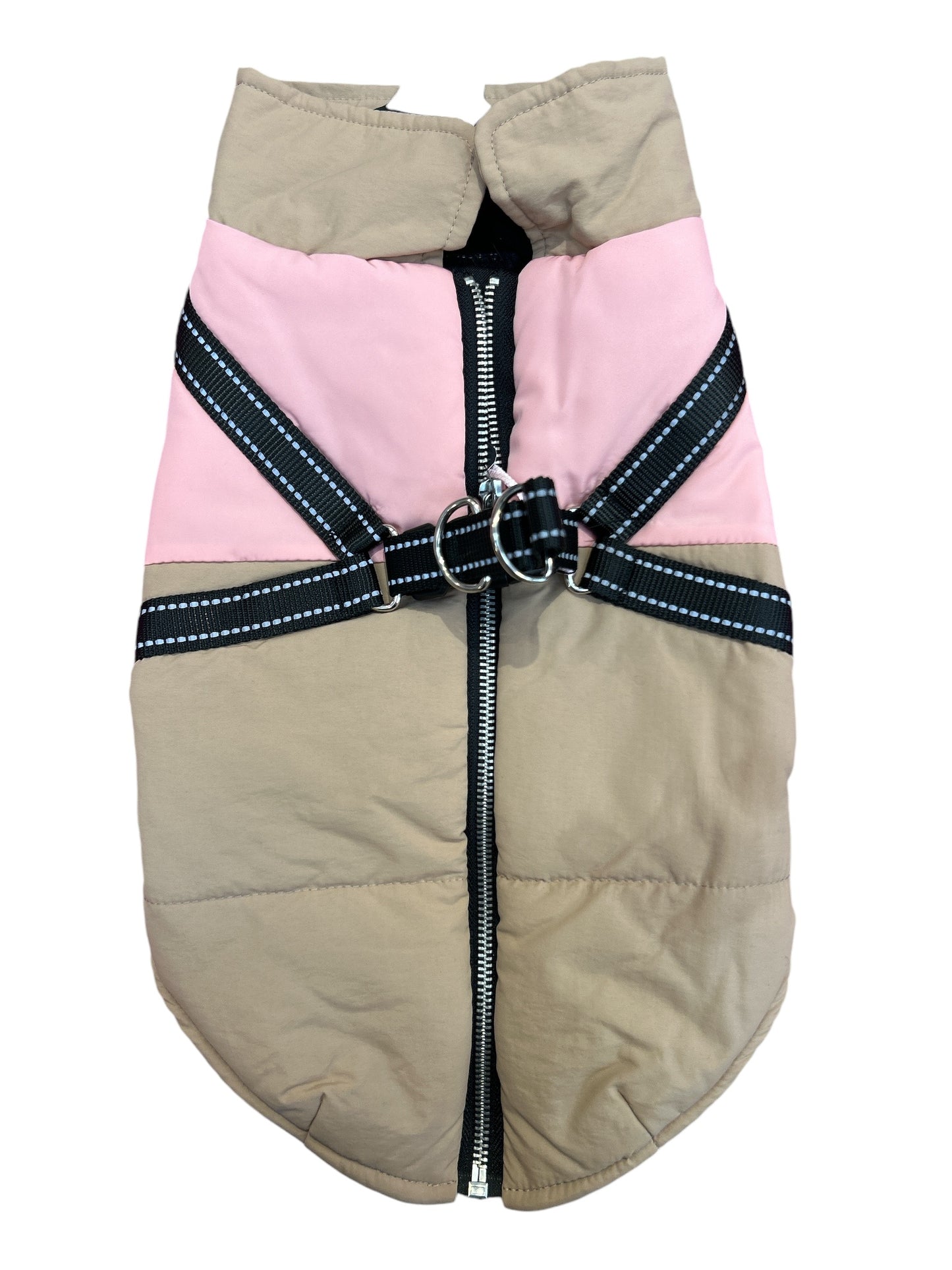 Giubbotto Balade Beige/Rosa