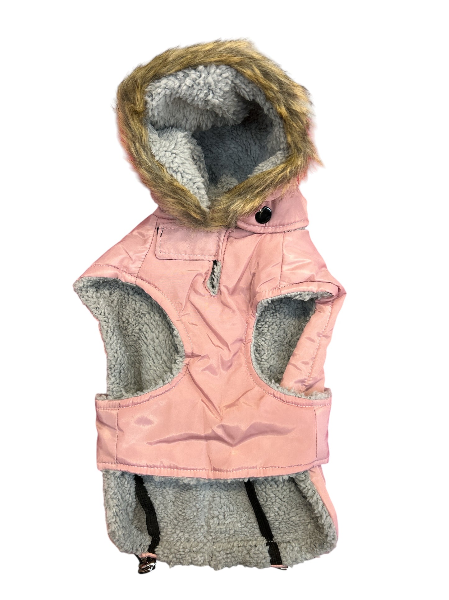 Piumino Brunico Rosa