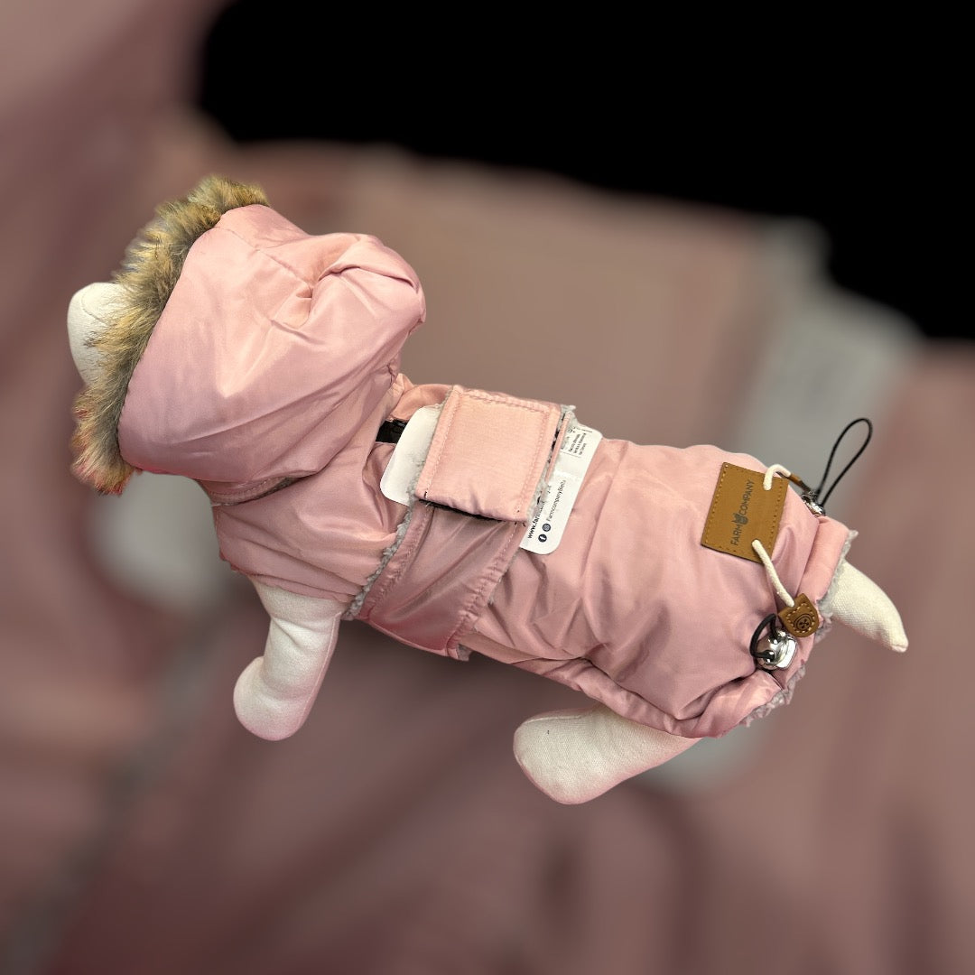 Piumino Brunico Rosa