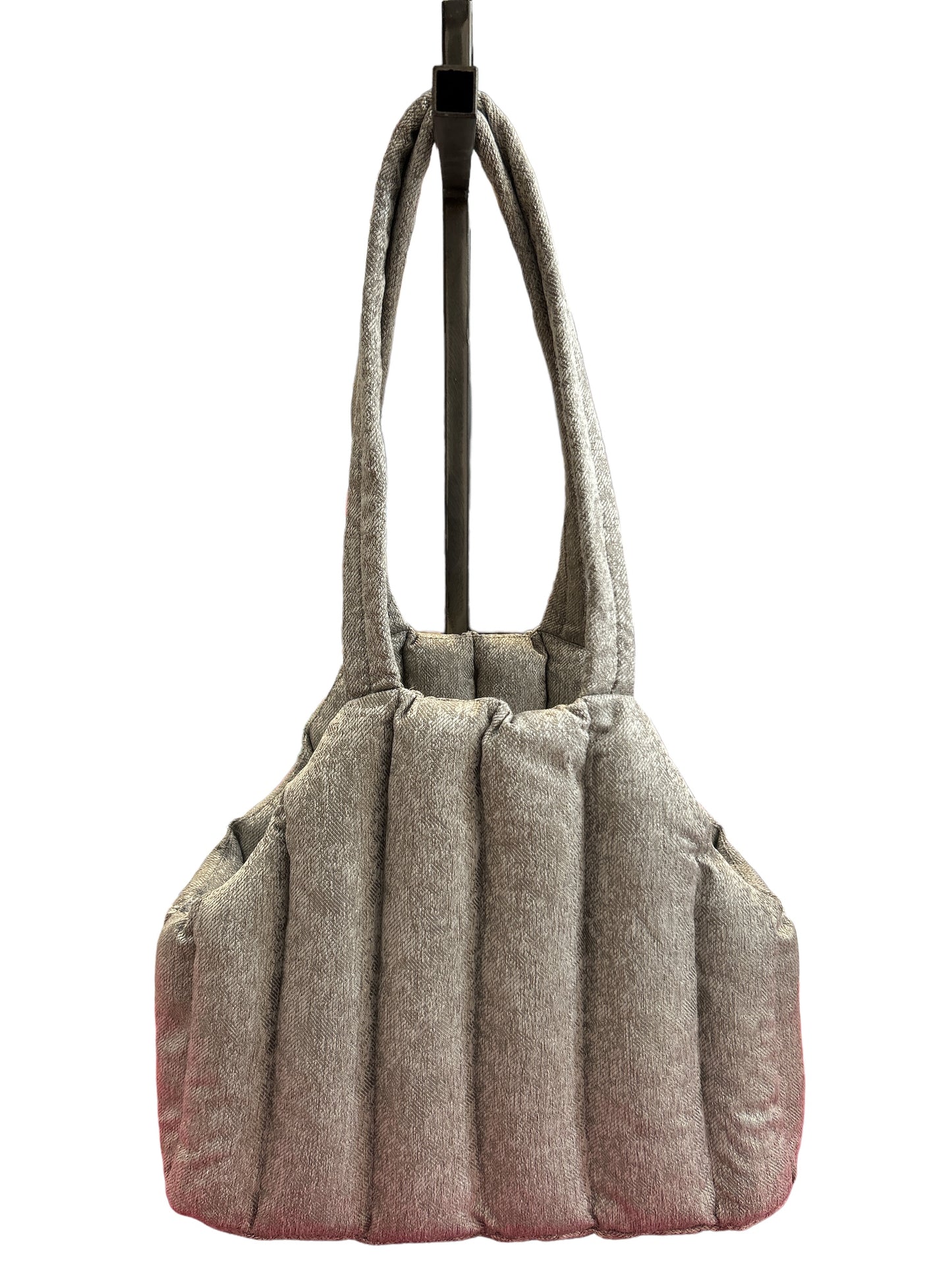 BORSA TRASPORTINO GILIAN GRIGIO CHIARO