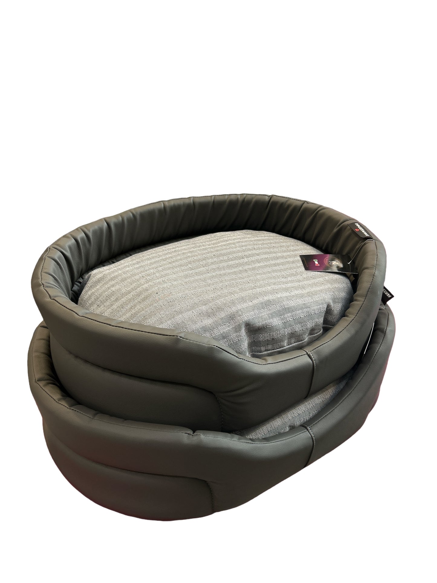 Cuccia ovale similpelle