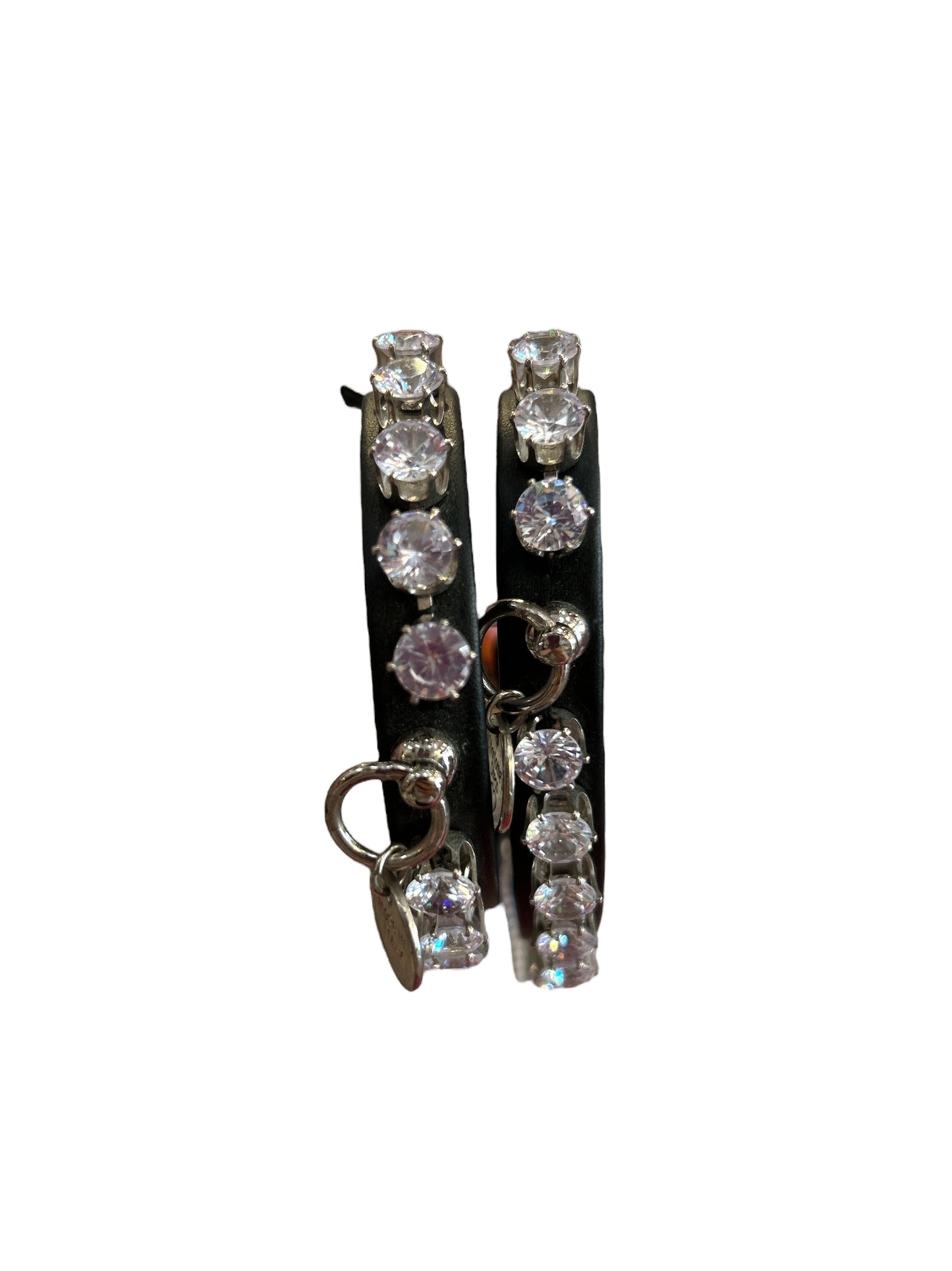 Collare strass nero