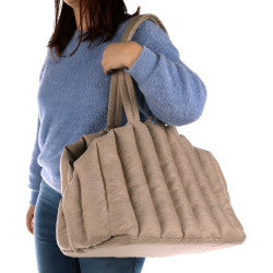 BORSA TRASPORTINO GLADYS BEIGE