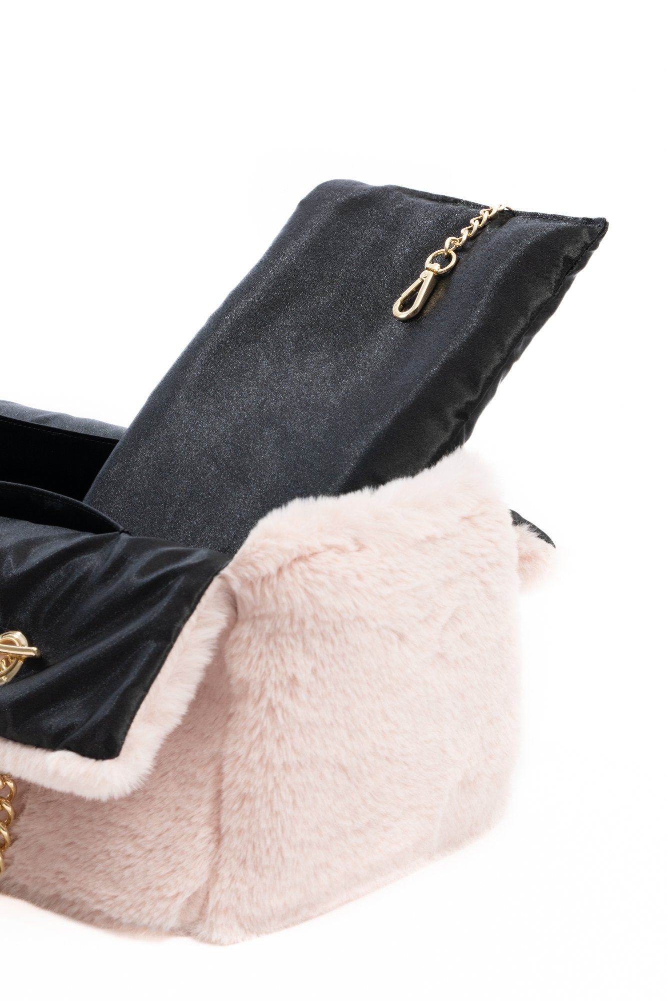 BORSA IN ECOPELO CON CAMOSCIO