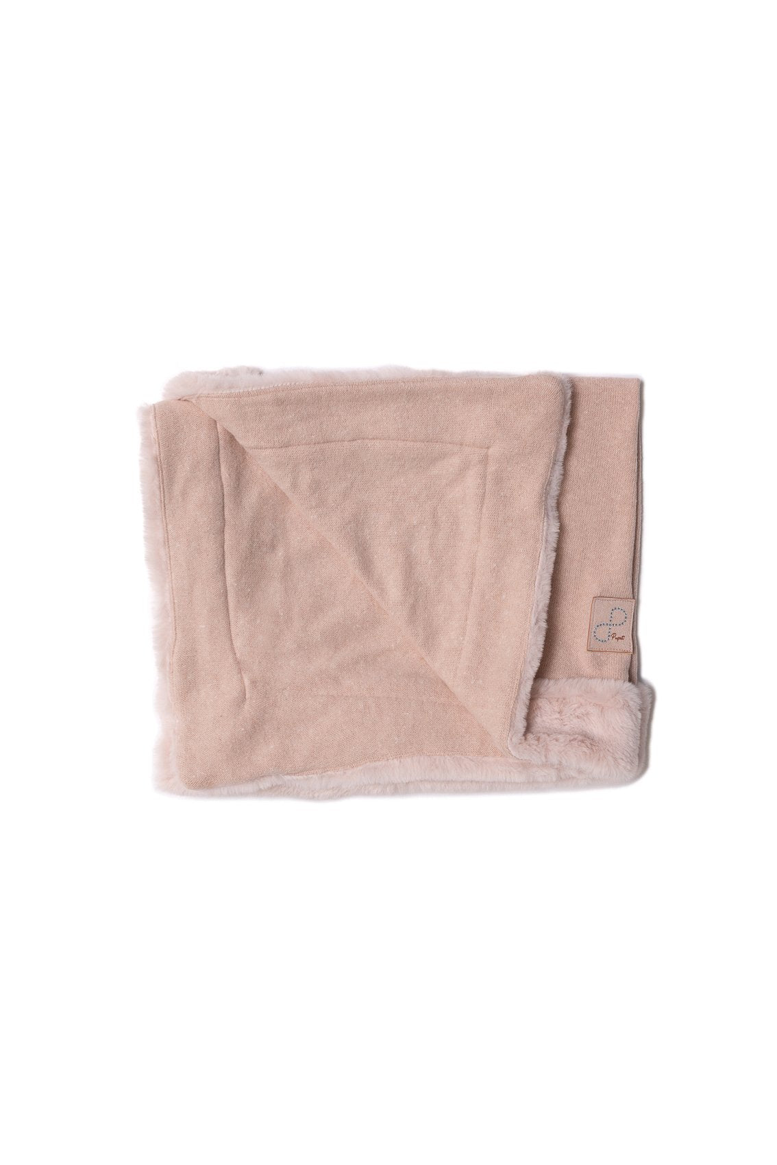 COPERTA IN MAGLINA ROSA