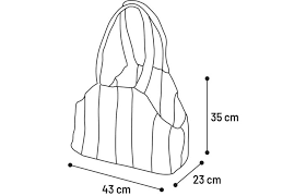 BORSA TRASPORTINO GILIAN GRIGIO CHIARO