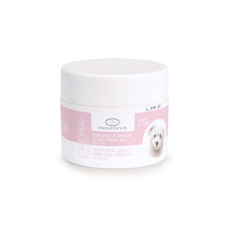 Crema all'ossido di zinco e Tea tree oil