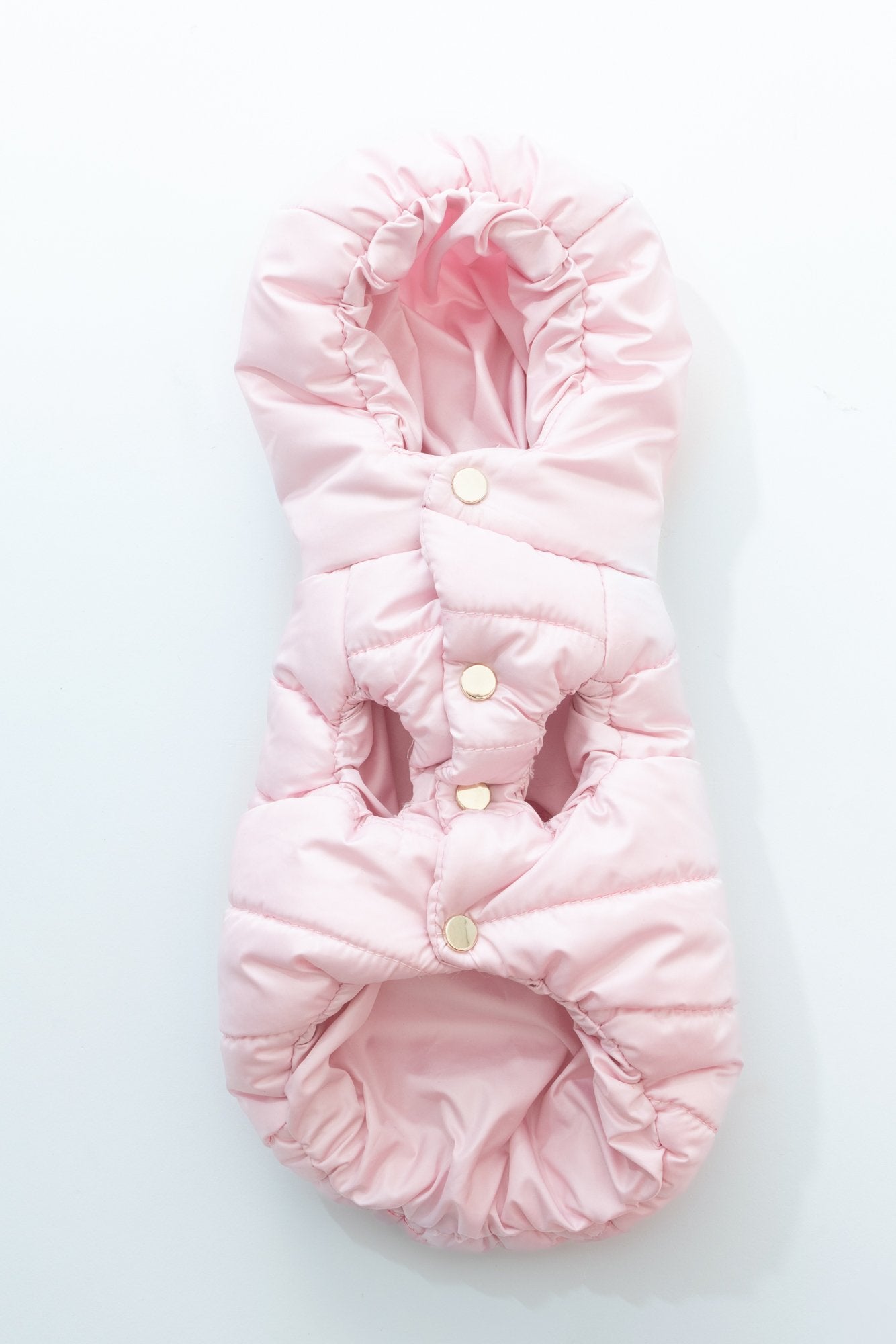 PIUMINO CON ORSETTO ROSA