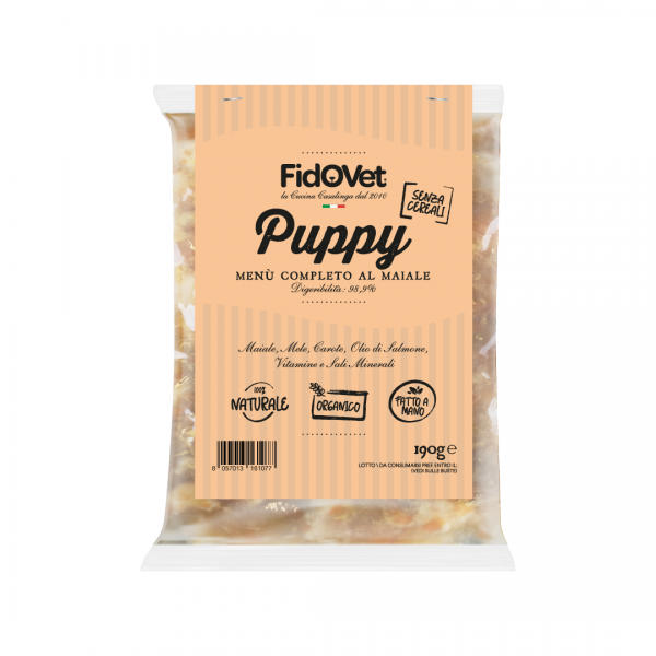 Menù Fresco Puppy Maiale 4x190 g