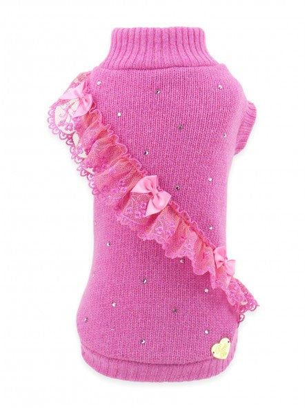 ROMANTIC CHIC PULL FUXIA