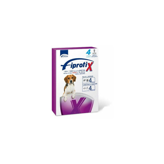 FIPRATIX CANI TAGLIA MEDIA 10-20 KG 4 PIPETTE 2,2 ML