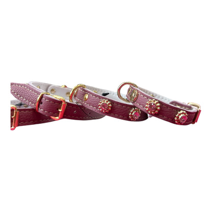 Collare strass Rosa Antico