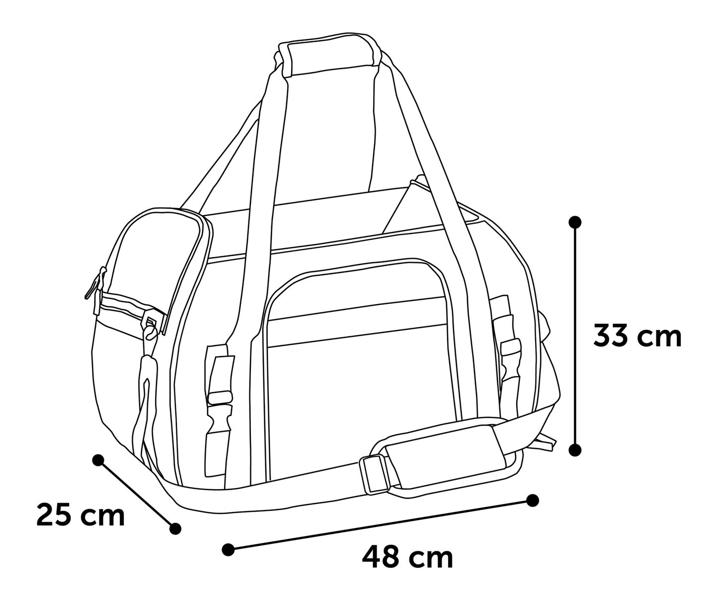 Borsa trasportino Xandor Talpa