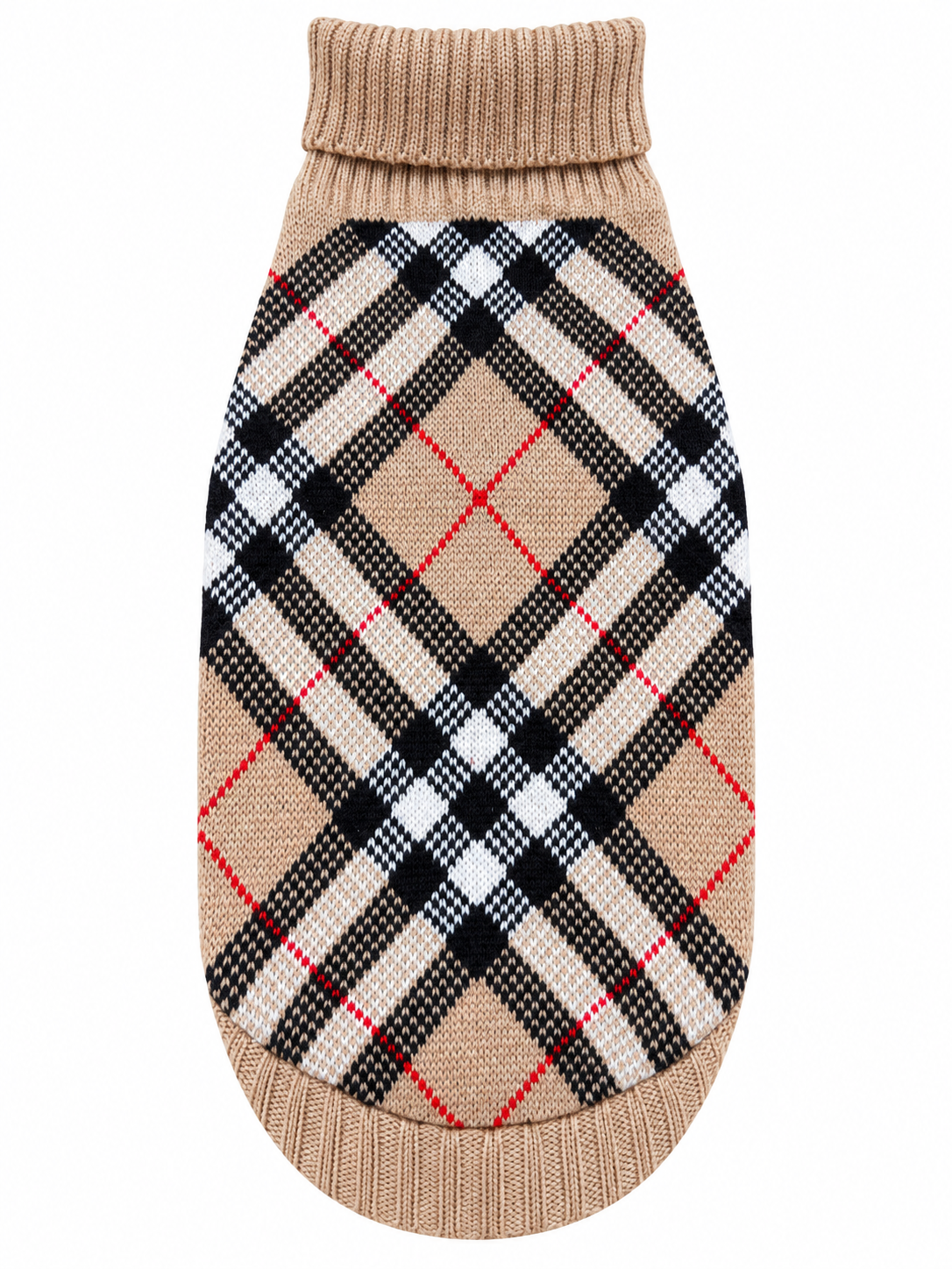Pull Jacquard Tartan
