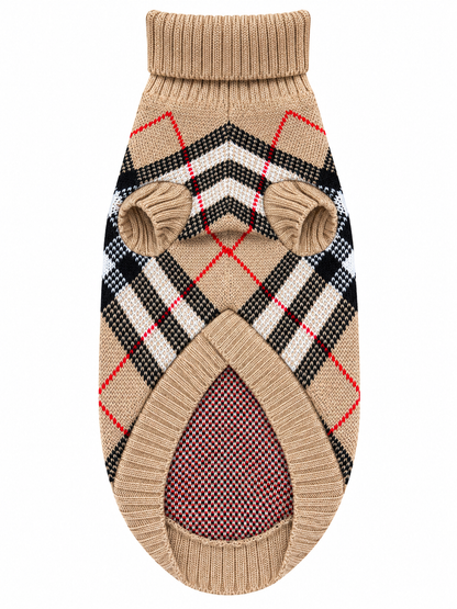 Pull Jacquard Tartan