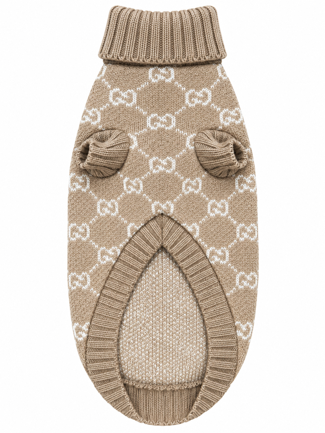 Pull Jacquard Infinity Cammello