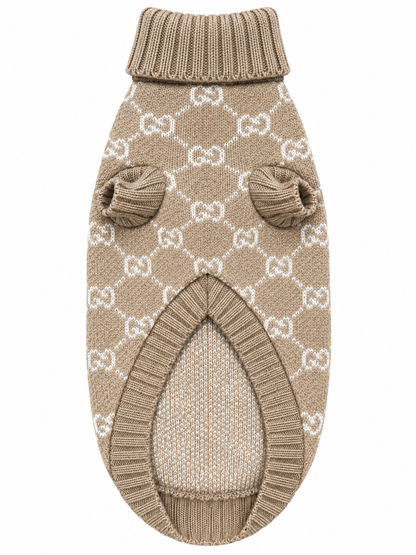 Pull Jacquard Infinity Cammello