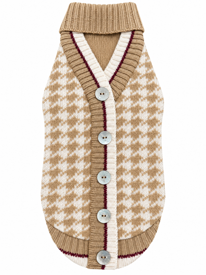 Cardigan Pie de Poule
