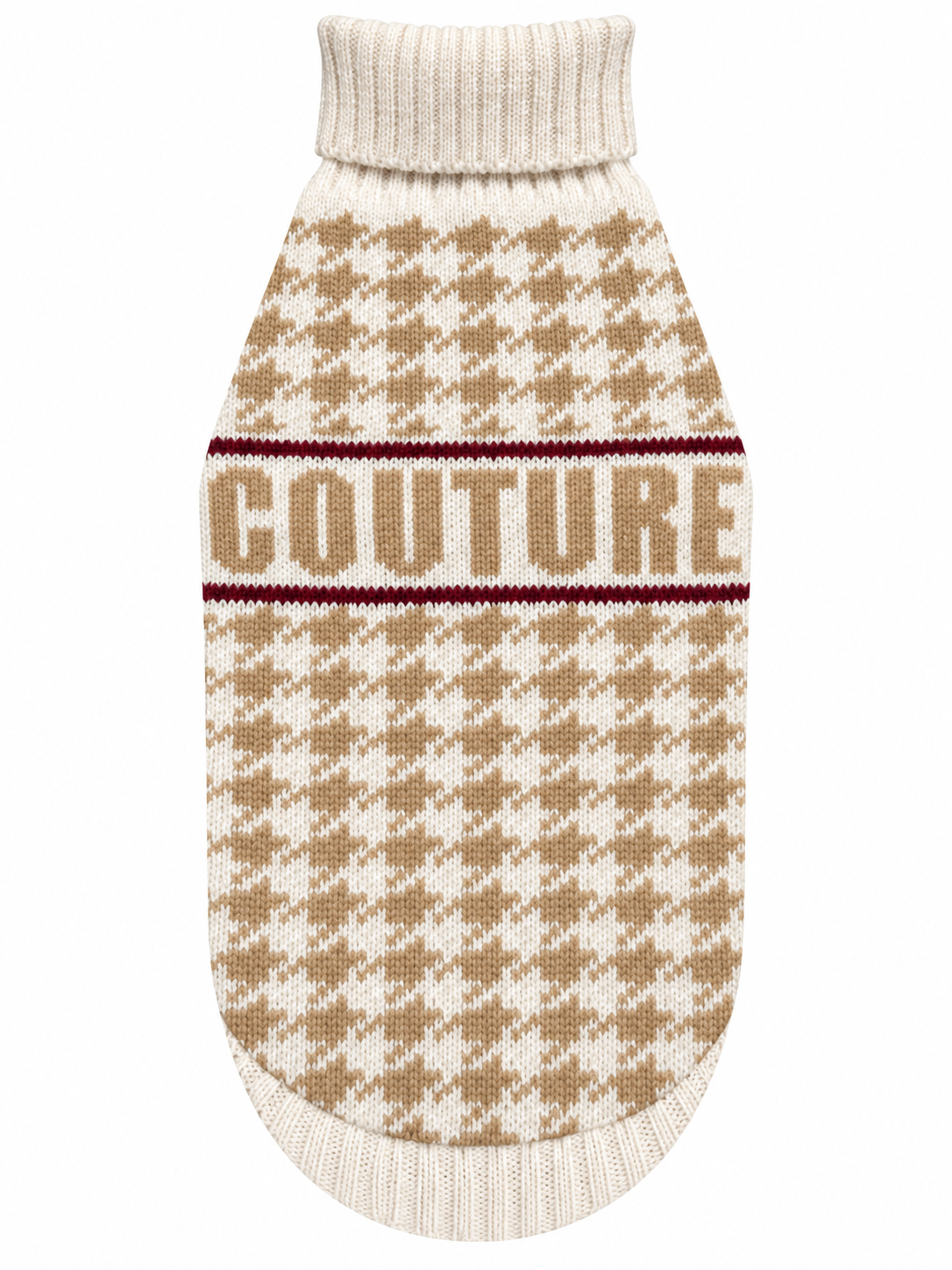 Pull Jacquard Pie de Poule