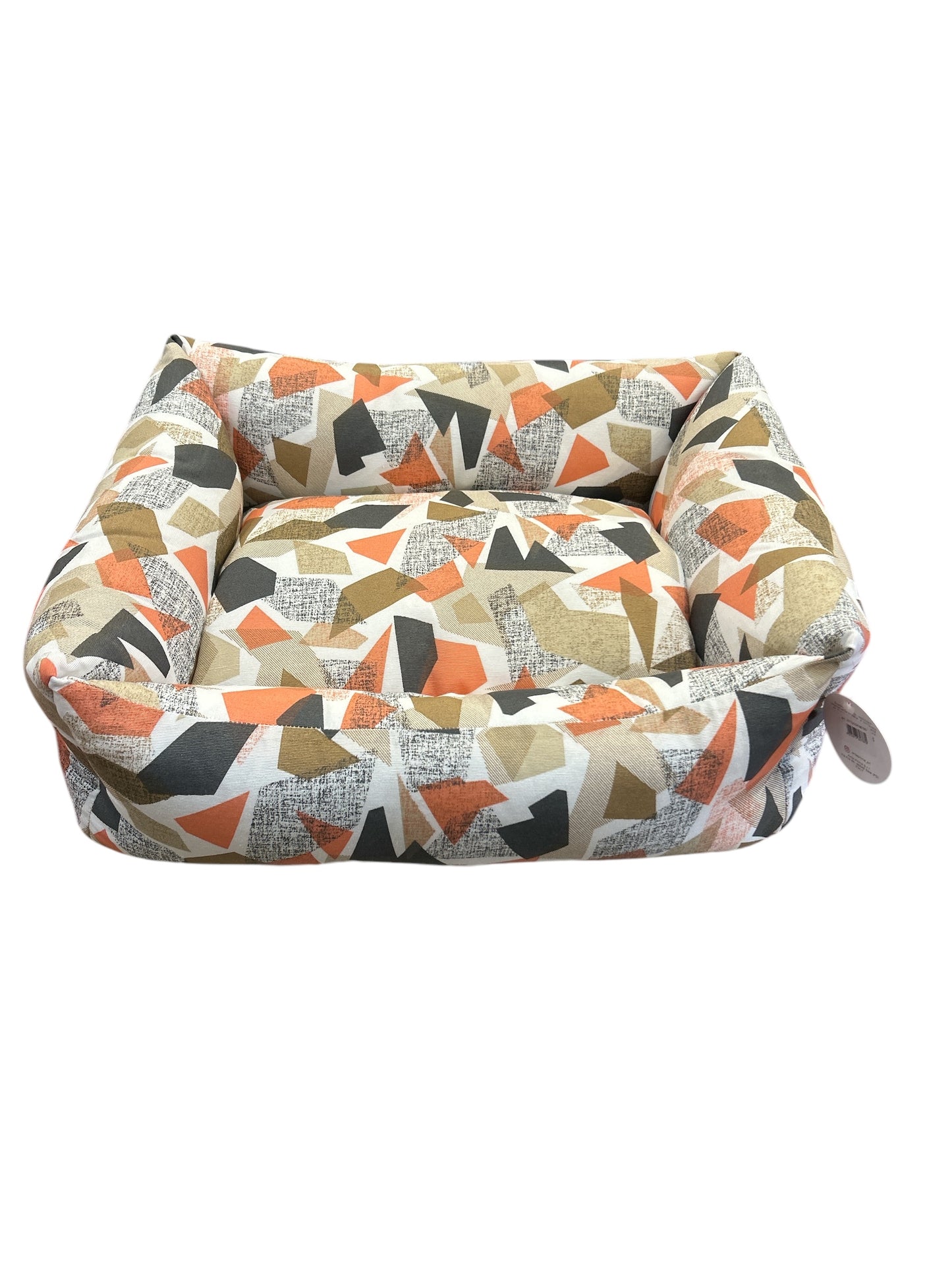 Cuccia Geometrica Beige/Salmone