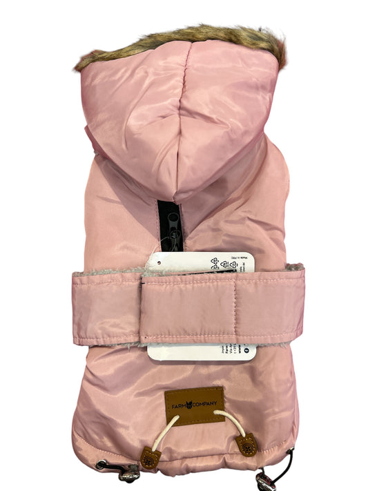Piumino Brunico Rosa