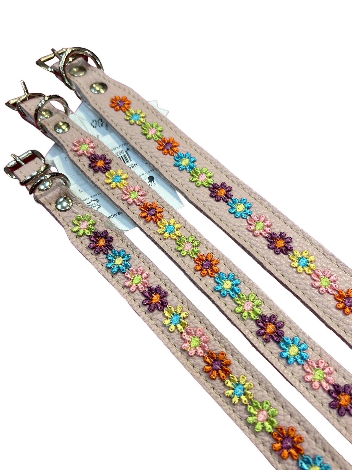 Collare fiori colorati
