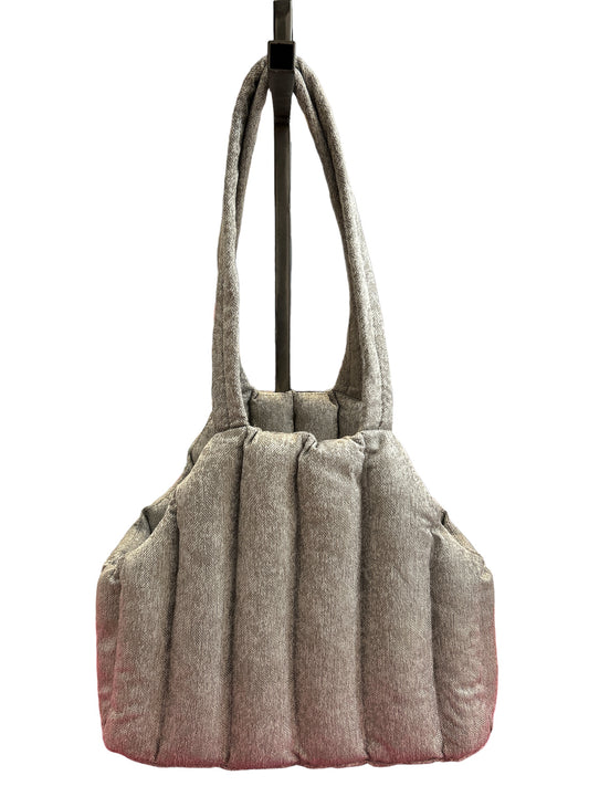 BORSA TRASPORTINO GILIAN GRIGIO CHIARO