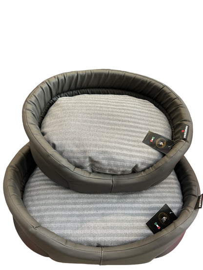 Cuccia ovale similpelle