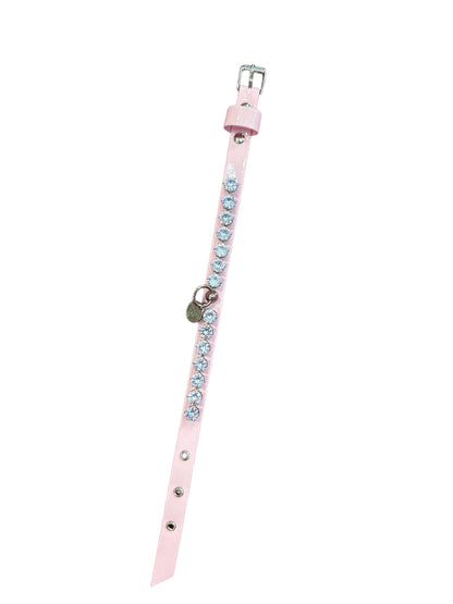 Collare Strass Rosa