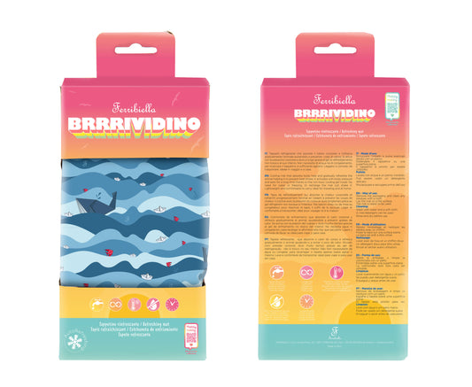 TAPPETINO REFRIGERANTE BRRRIVIDINO ORIGAMI