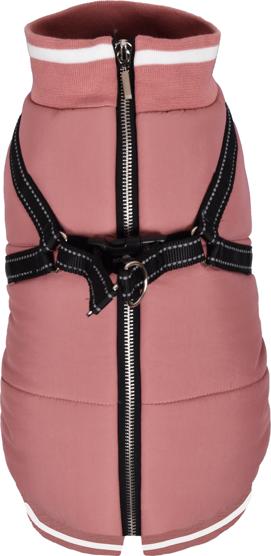 Giubbotto imbottito Zip Rosa