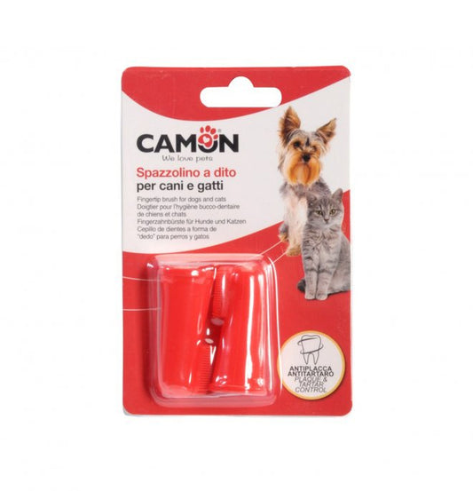 Spazzolino a dito per cani e gatti