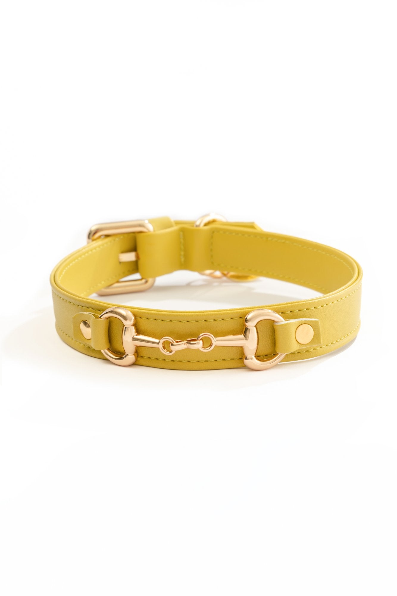 Collare con morsetto oro