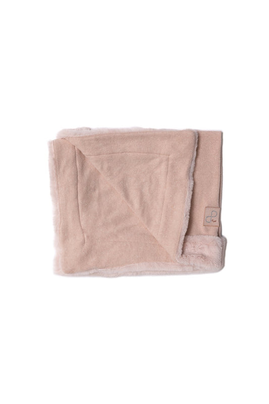 COPERTA IN MAGLINA ROSA