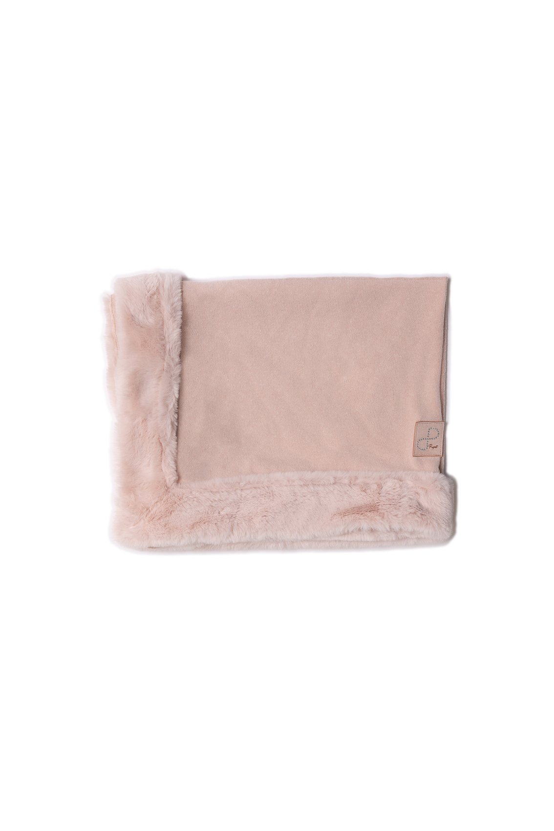 COPERTA IN MAGLINA ROSA
