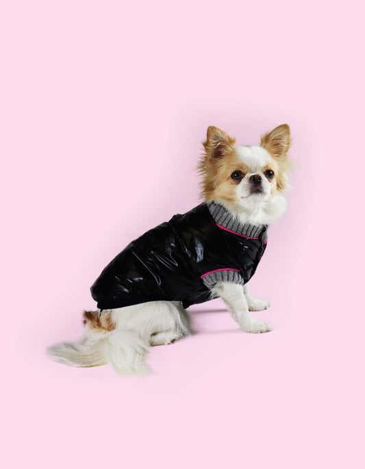 Polar Jacket Nero/Rosa