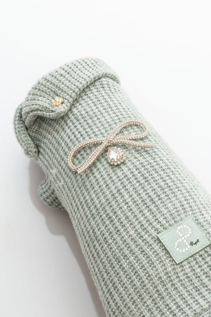 MAGLIONCINO DOLCEVITA IN LUREX  VERDE