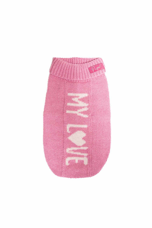 Maglioncino "My Love" Rosa