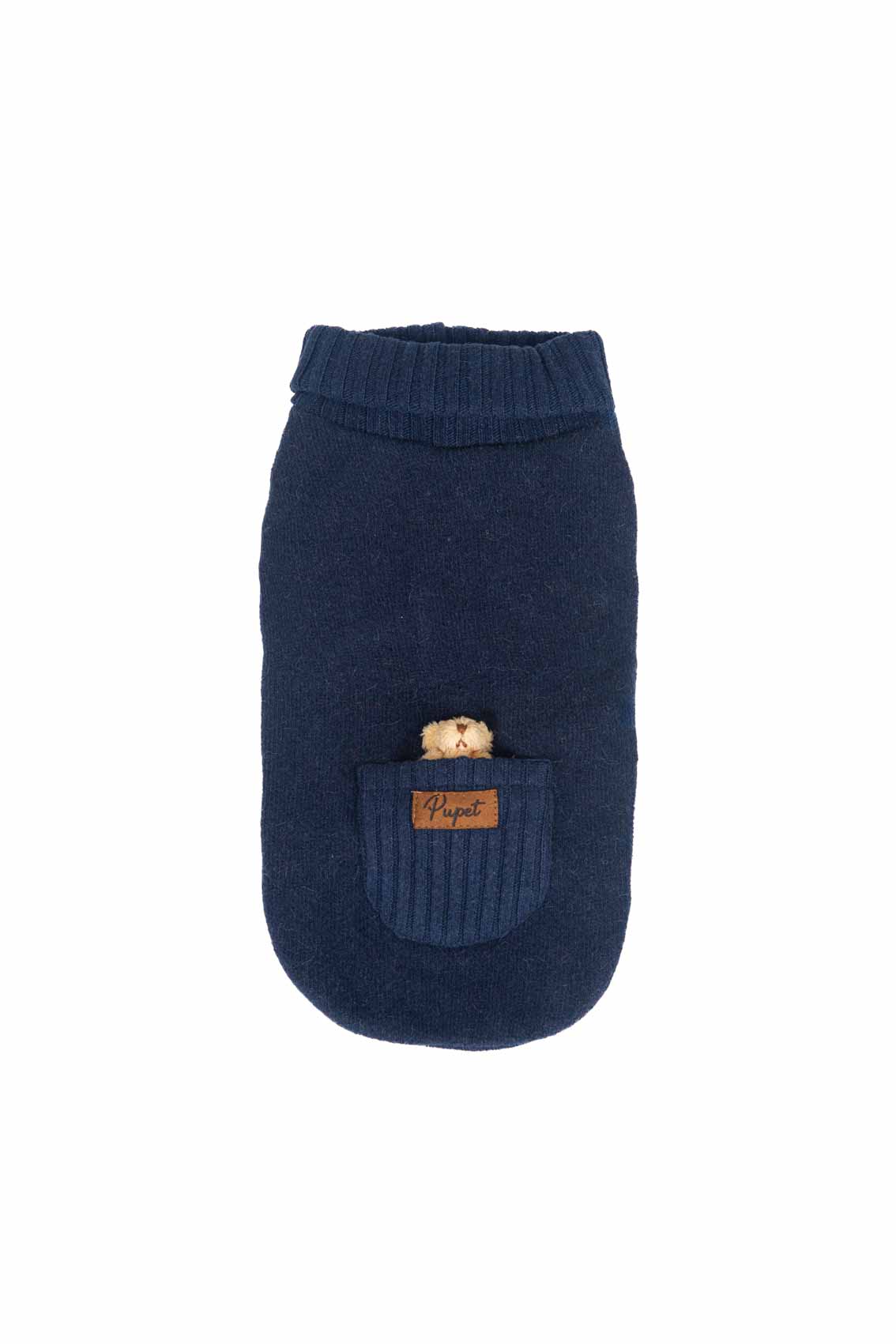 Maglioncino orsetto nel taschino Blu