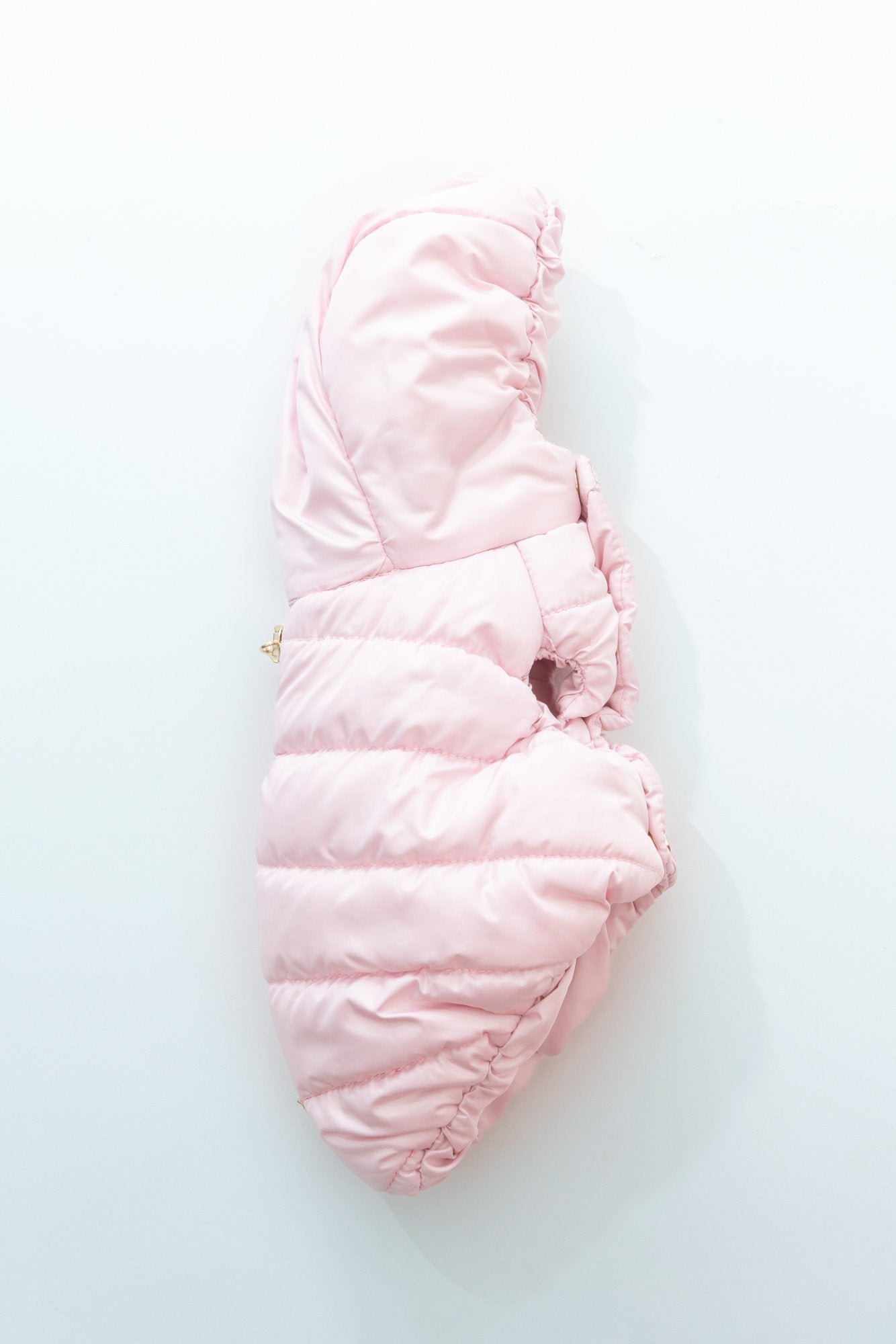 PIUMINO CON ORSETTO ROSA