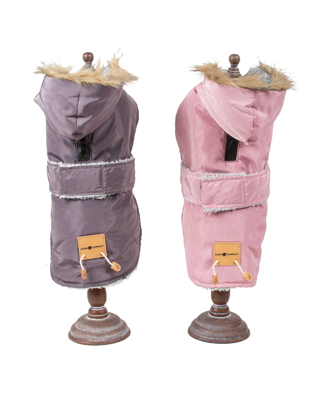 Piumino Brunico Rosa