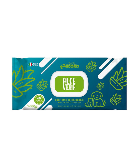 Salviette igienizzanti Aloe Vera